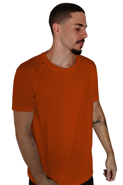 camiseta laranja