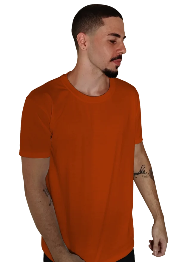 camiseta laranja