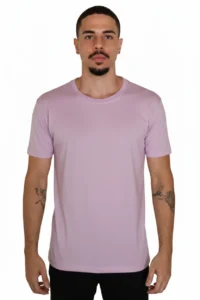 camiseta lilás frente
