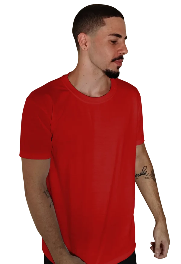 camiseta vermelha