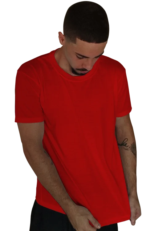 camiseta vermelha