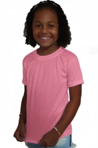 camiseta rosa chiclete PP